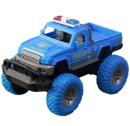 Toy Police Vehicles for Kids Truck with Big Wheel Police Car Toy Monster Truck Toys for kids