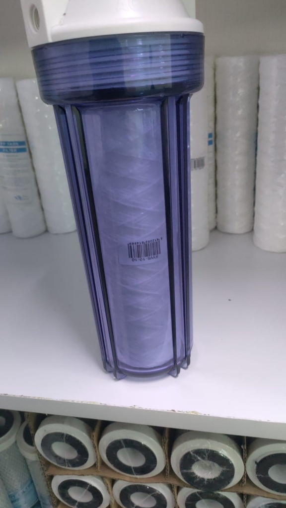 10-Inch Clear Universal Water Filter Housing
