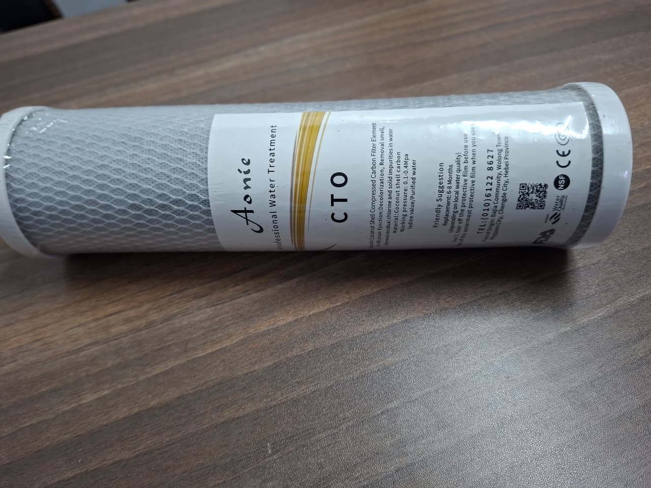 Aonie CTO Carbon Block Water Filter Cartridge