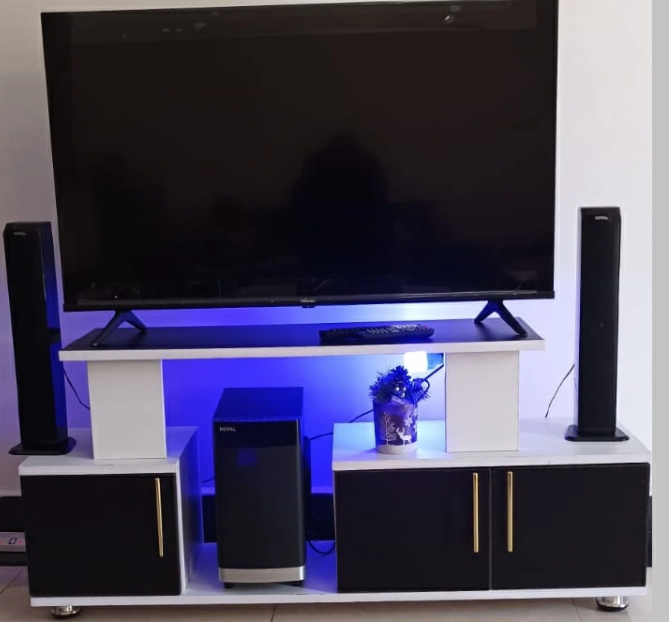 SMART DESIGN Classic Modern TV Stand  Can Fit upto 55 Inch TV High Quality Wooden TV Stand Stylish and Durable