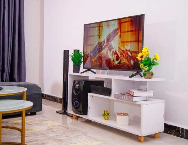 SMART DESIGN Classic Modern TV Stand  Can Fit upto 55 Inch TV High Quality Wooden TV Stand Stylish and Durable