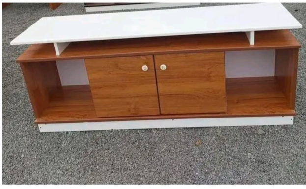 SMART DESIGN Classic Modern TV Stand 5FT With LED Lights Can Fit upto 55 Inch TV High Quality Wooden TV Stand Stylish and Durable