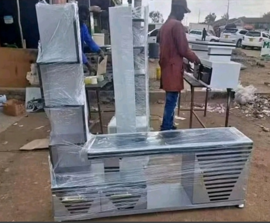 SMART DESIGN Classic Modern TV Stand 5FT With LED Lights Can Fit upto 55 Inch TV High Quality Wooden TV Stand Stylish and Durable