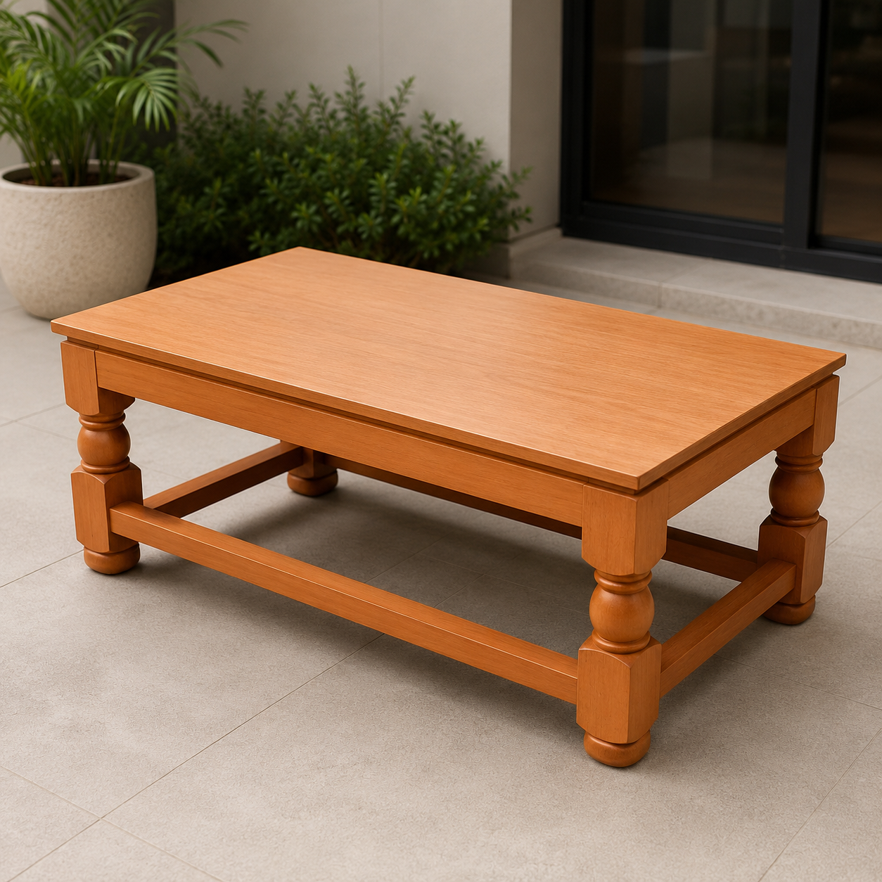 36 x 20 x 17 in Strong Hardwood Made Table