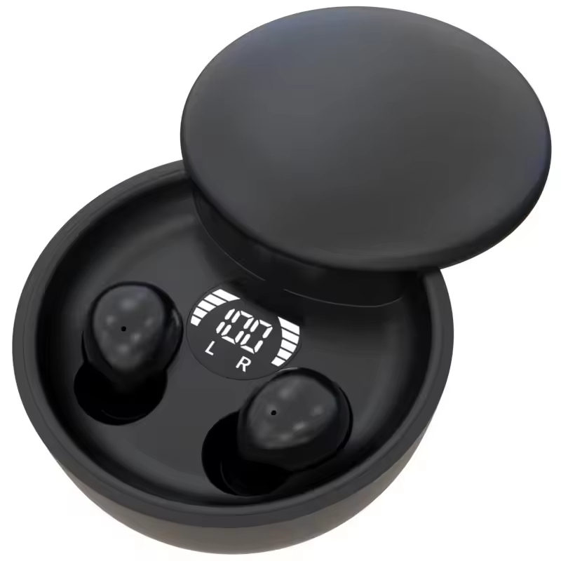 SK26 Bluetooth 5.4 Wireless Earphones Small Earbuds Sleeping Sport Invisible Headphones Bass Sound Quality Headset Sliding Cover