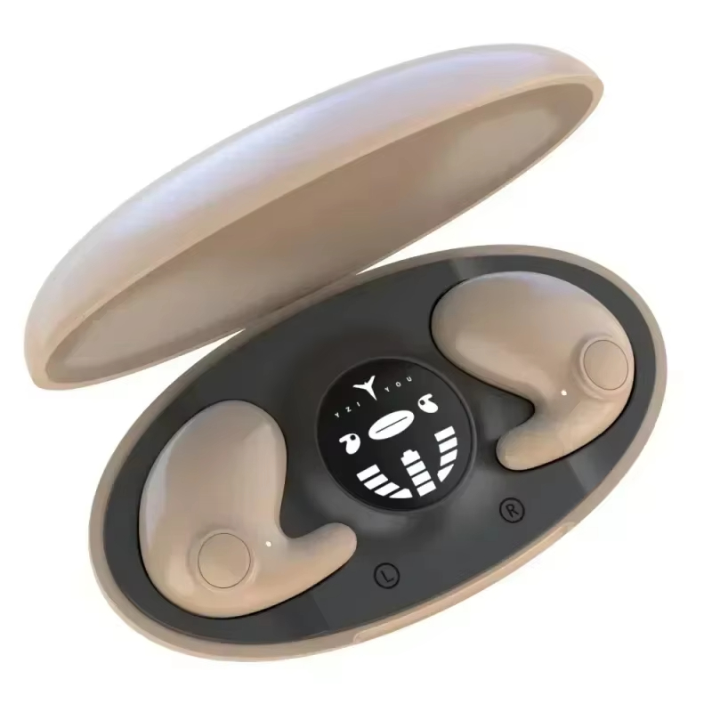 Invisible Sleep Wireless Earphone Mini Bluetooth 5.3 Headphones IPX5 Waterproof Noise Reduction HiFi Stereo Sports Headset