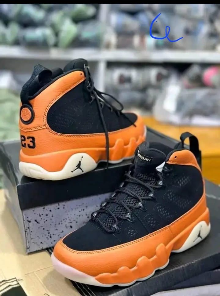🏀🔥 Air Jordan 9 Retro Style High-Top Sneakers – Bold, Sporty & Iconic 🔥🏀🌟 Elevate Your Street & Sport Style 👟 High-Top Basketball Design Classic, bold look that stands out on and off the court