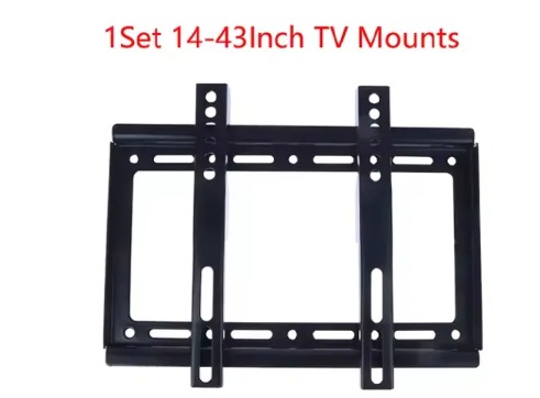[Special Offer] TV Wall Mount TV Stand 14″-43″ Plasma wall bracket Steel Material Fixed Solid Wall mount suitable for 14 inch to 43 inch Tv
