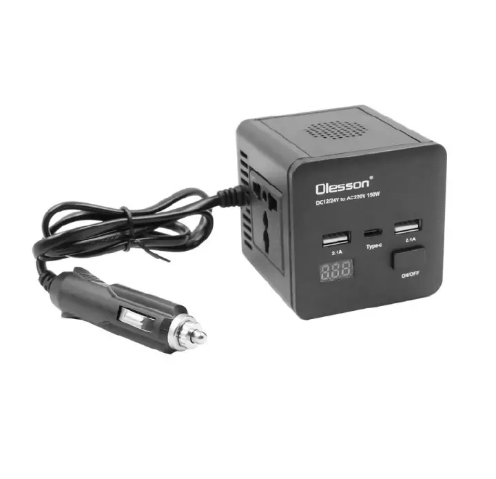 Olesson Car DC to AC Power inverter up to 150W