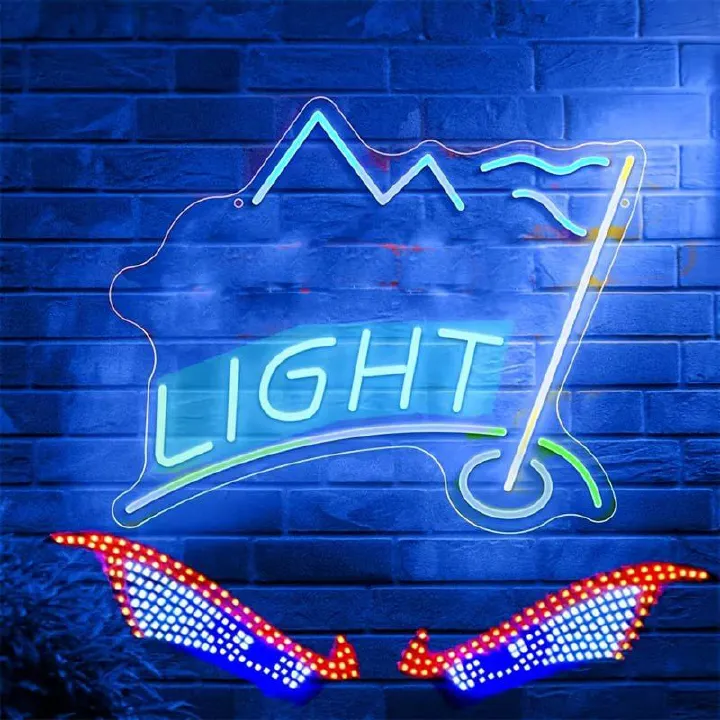 2PC set Car LED decorative lights, car modified lights rear glass USB eye lights, personalized decoration