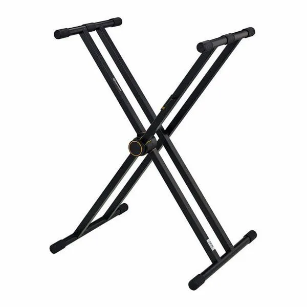 Piano Stand Keyboard Stand 61 Keys Heavy-Duty Double-X Adjustable Piano Keyboard Stand