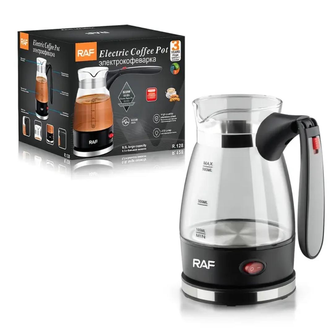 RAF home Electric Coffee Pot 800ML (R-7210)- efficient reliable and durable pot