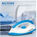 AILYONS Quality Dry Iron Box With Titanium Teflon Non-stick Soleplate