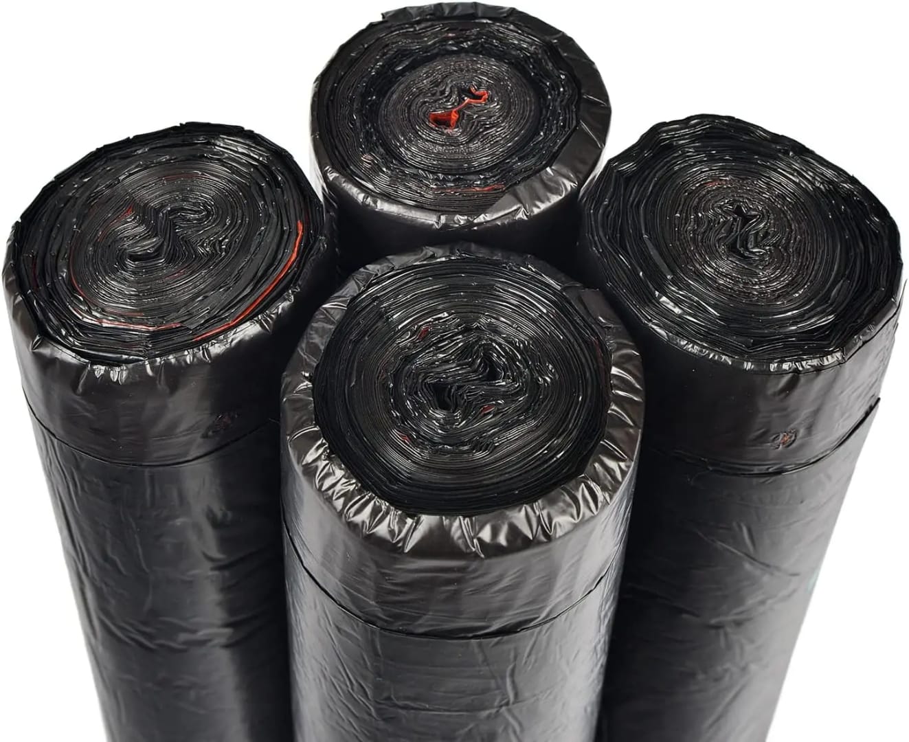 Drawstring Trash Bags (75pc),  Extra Strong, Keeps your bin clean and makes trash day completely hassle-free, Convenient "easy to tear off" perforation for quick access to each bag