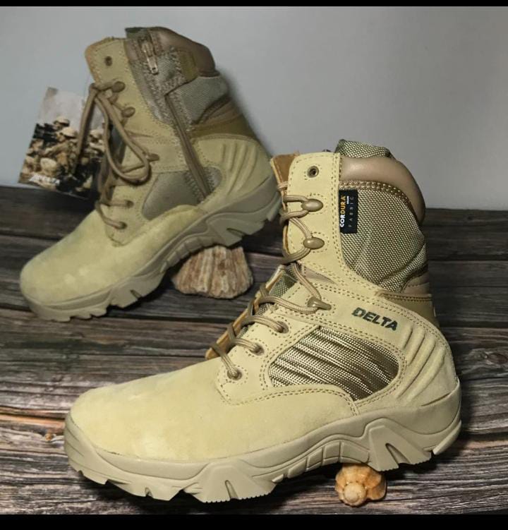🔥 ORIGINAL DELTA BOOTS 🔥
✅ Military • Combat • Hiking — Built for durability, protection, and all-terrain performance.