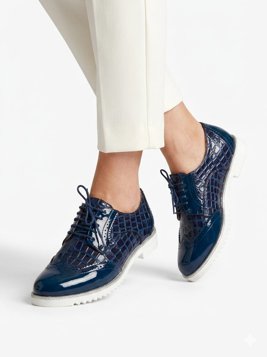 ⭐High quality women's brogues, they are comfortable,breathable,fashionable, and has a durable rubber sole. Available in colours black,red, green and white.⭐ perfect for offices and casual wears⭐