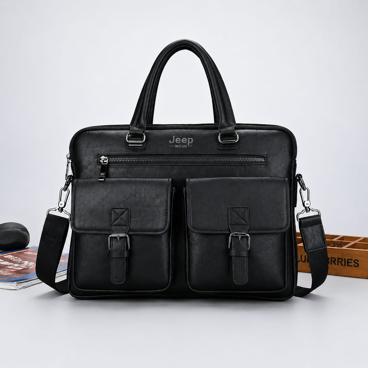 ⚡QUALITY men laptop bag⚡  it is spacious and fits  13 inch laptop ,documents has a double stitched handles with reinforced bottom .Easy to wash and clean it is comfortable   and has adjustable straps⚡