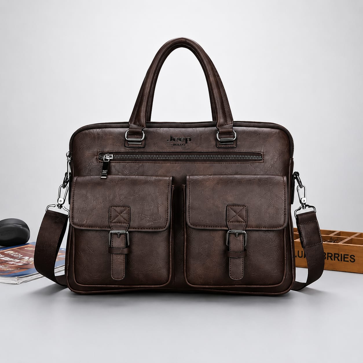 ⚡QUALITY men laptop bag⚡  it is spacious and fits  13 inch laptop ,documents has a double stitched handles with reinforced bottom .Easy to wash and clean it is comfortable   and has adjustable straps⚡