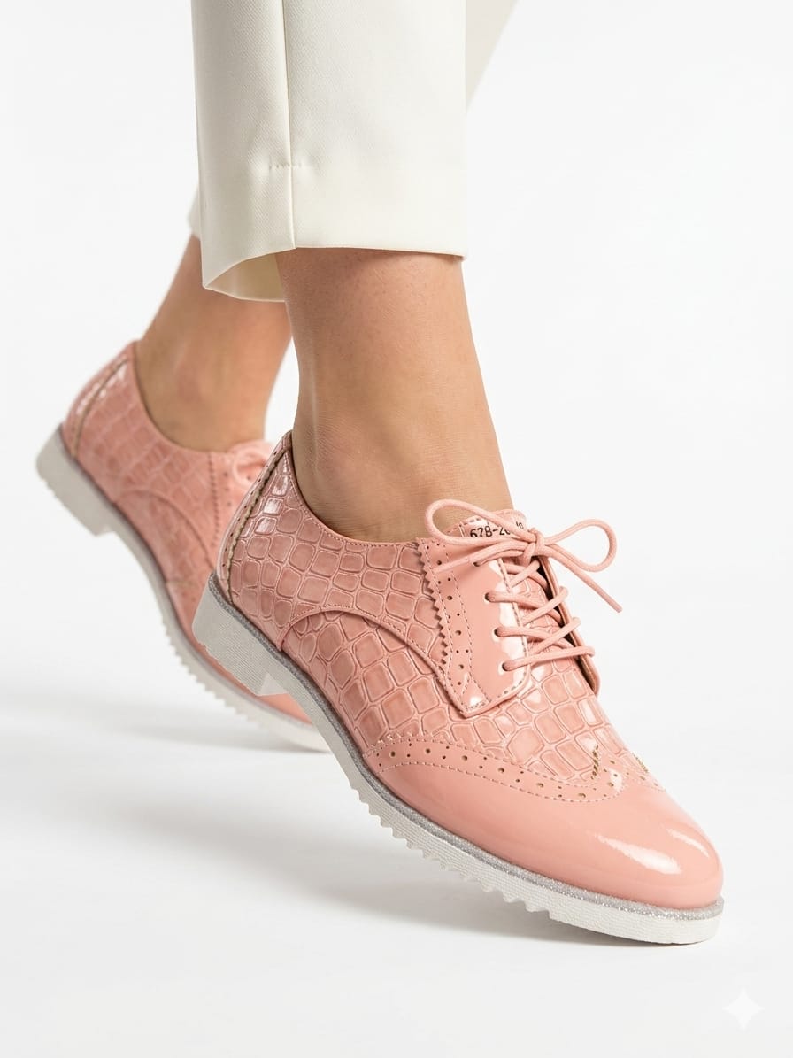 ⭐High quality women's brogues, they are comfortable,breathable,fashionable, and has a durable rubber sole. Available in colours black,red, green and white.⭐ perfect for offices and casual wears⭐