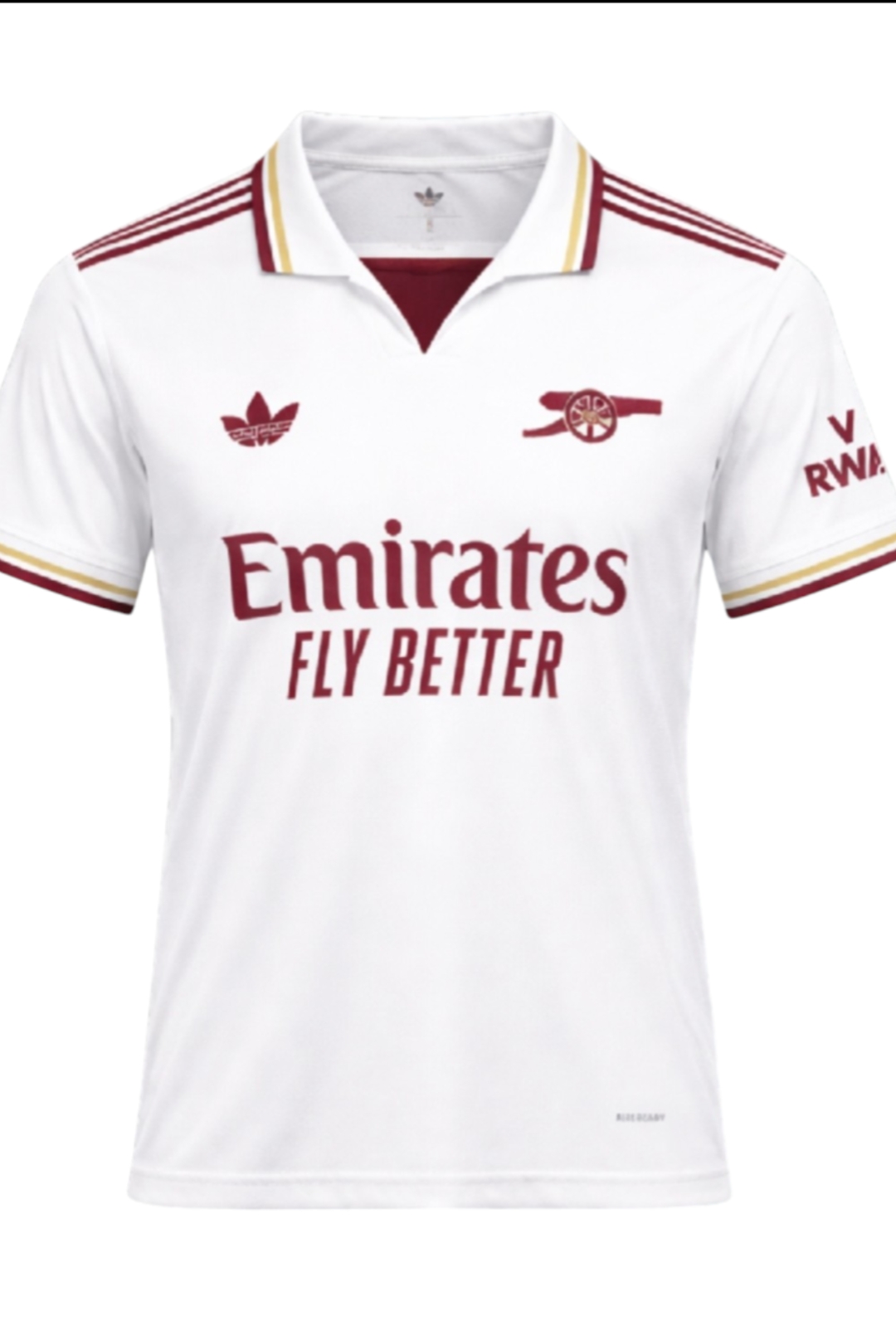 Arsenal 2025/2026 Home and Away Football Jersey – Men's Breathable Sports T-Shirt – Red & White Soccer Fan Shirt
