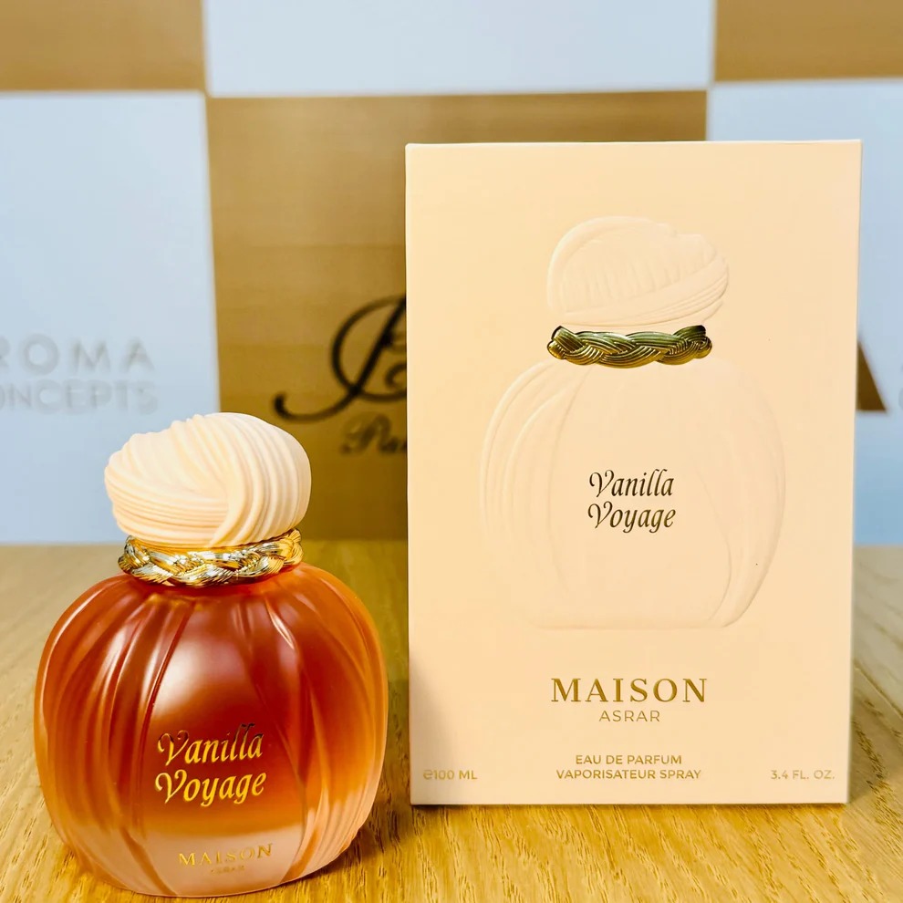 Original Vanilla Voyage Eau de Parfum – Warm Sweet Vanilla Women Perfume EDP Long Lasting Fragrance 100ml