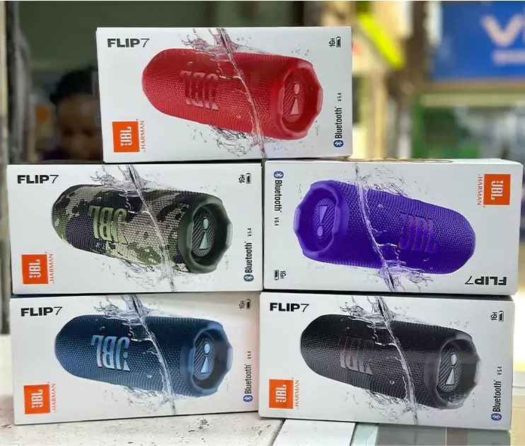 JBL Flip 7 Portable Waterproof Bluetooth Speaker with Pure Bass