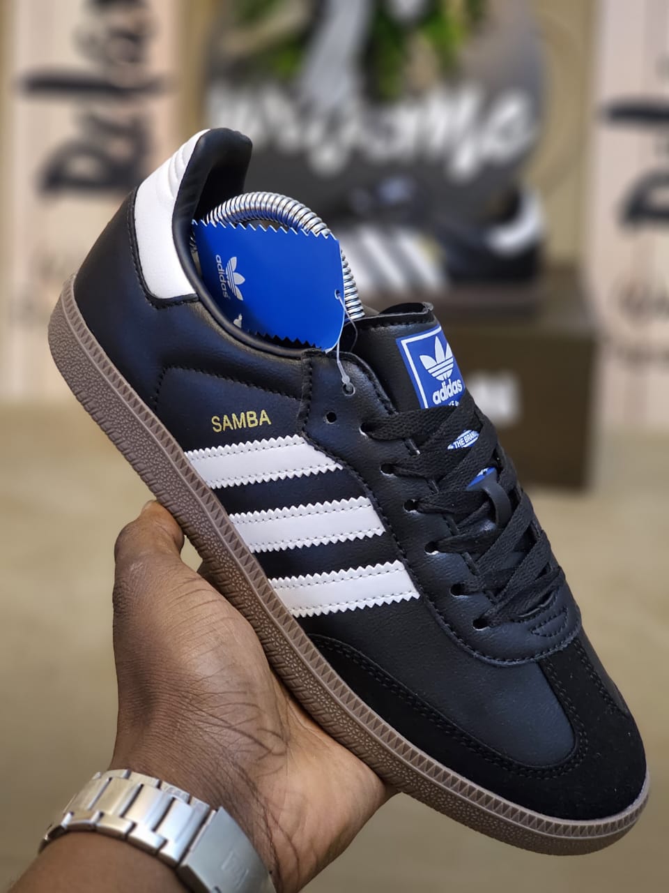 Adidas Samba Men’s Sneakers – Classic Casual Gum Sole Shoes