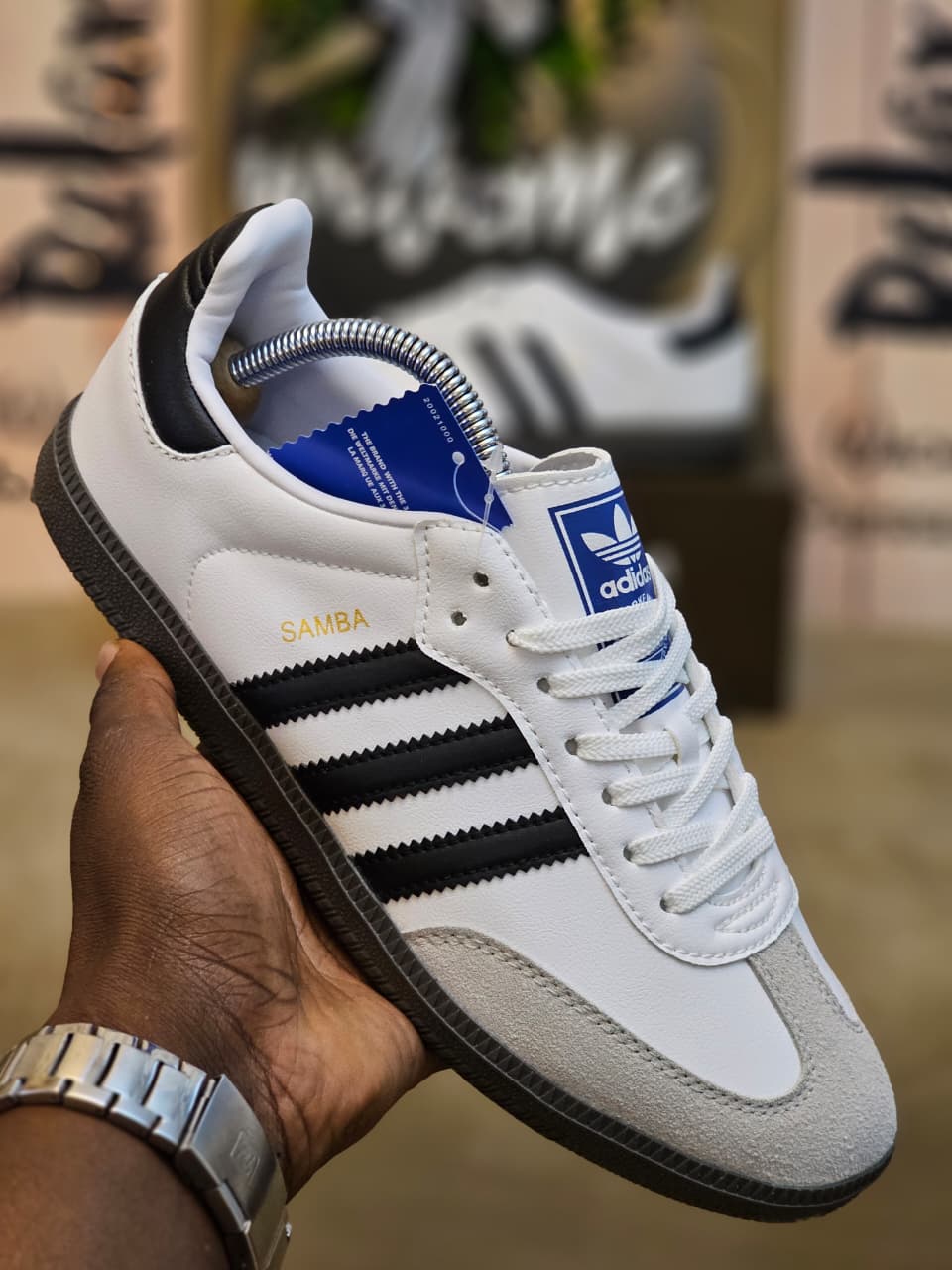 Adidas Samba Men’s Sneakers – Classic Casual Gum Sole Shoes