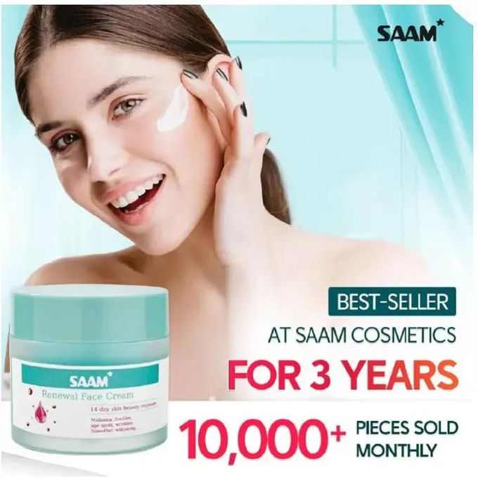 SAAM. Renewal Face Cream – All-in-One Solution for Melasma & Freckles