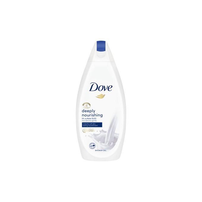 Dove Shower Gel With 0%sulfate SLES (Original),known for its rich texture for skin moisturising,with moisture renew blend, 500ml MILD & PH-BALANCED BODY WASH for softer, smoother skin after one shower