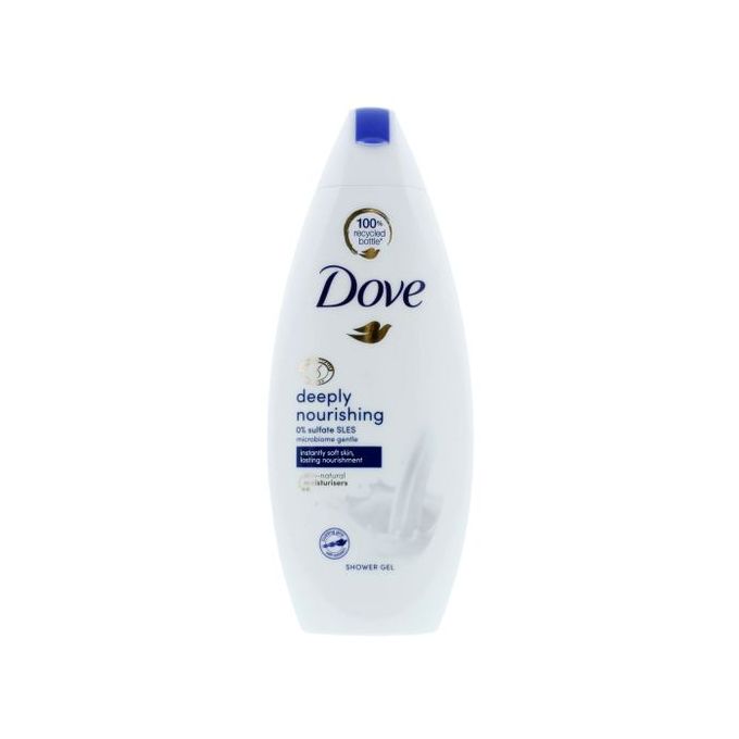 Dove Shower Gel With 0%sulfate SLES (Original),known for its rich texture for skin moisturising,with moisture renew blend, 500ml MILD & PH-BALANCED BODY WASH for softer, smoother skin after one shower