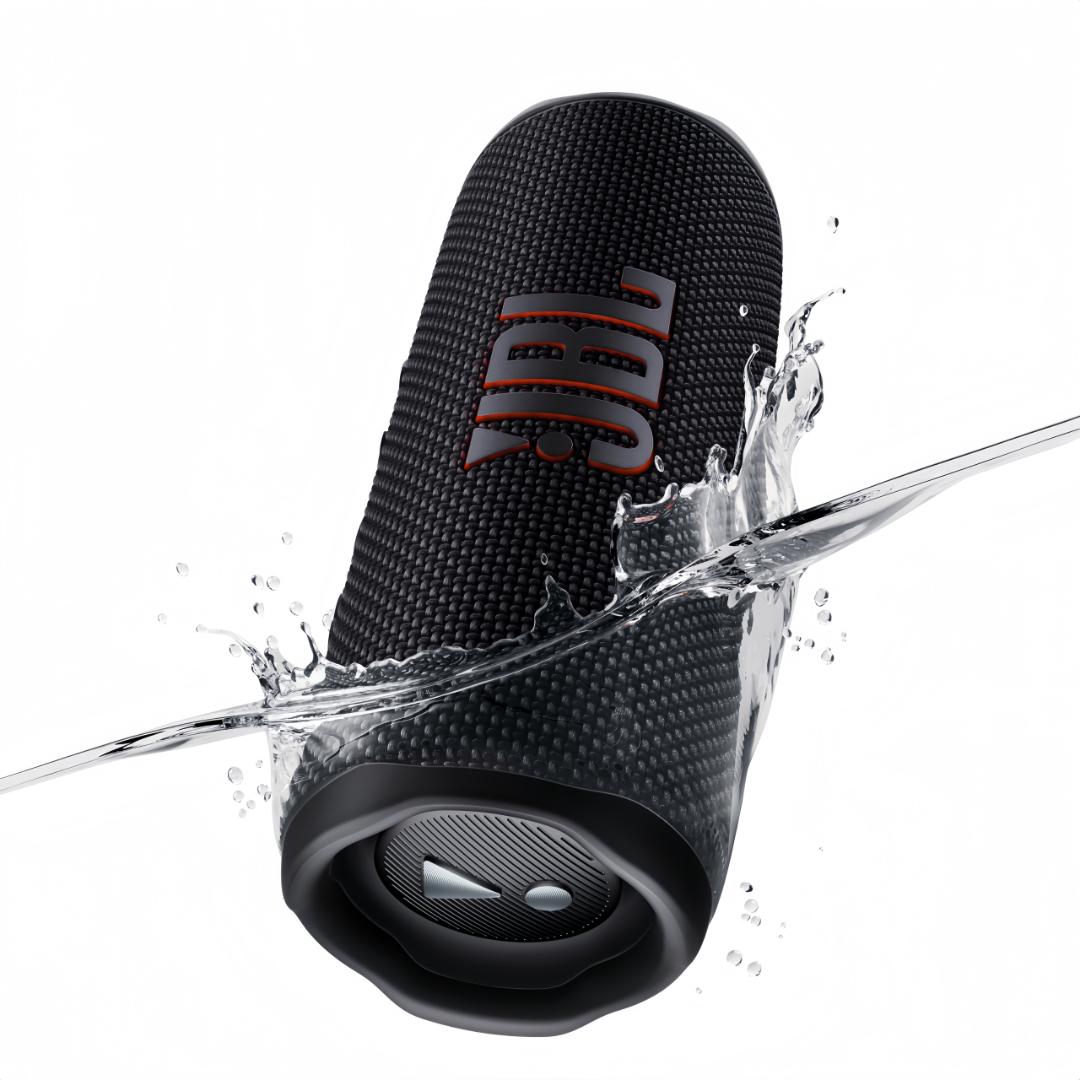 JBL Flip 6 Original Portable Bluetooth Speaker, powerful sound and deep bass, IPX7 waterproof, 12 hours of playtime, JBL PartyBoost for multiple speaker pairing for home, outdoor and travel