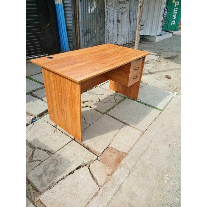 (brand new)1M Office Desk with 3 Storage Drawers, Computer & Workstation Study Table, Durable Home Office Writing Desk with Spacious Top, Modern Compact Design for Laptop, Study, and Office Use