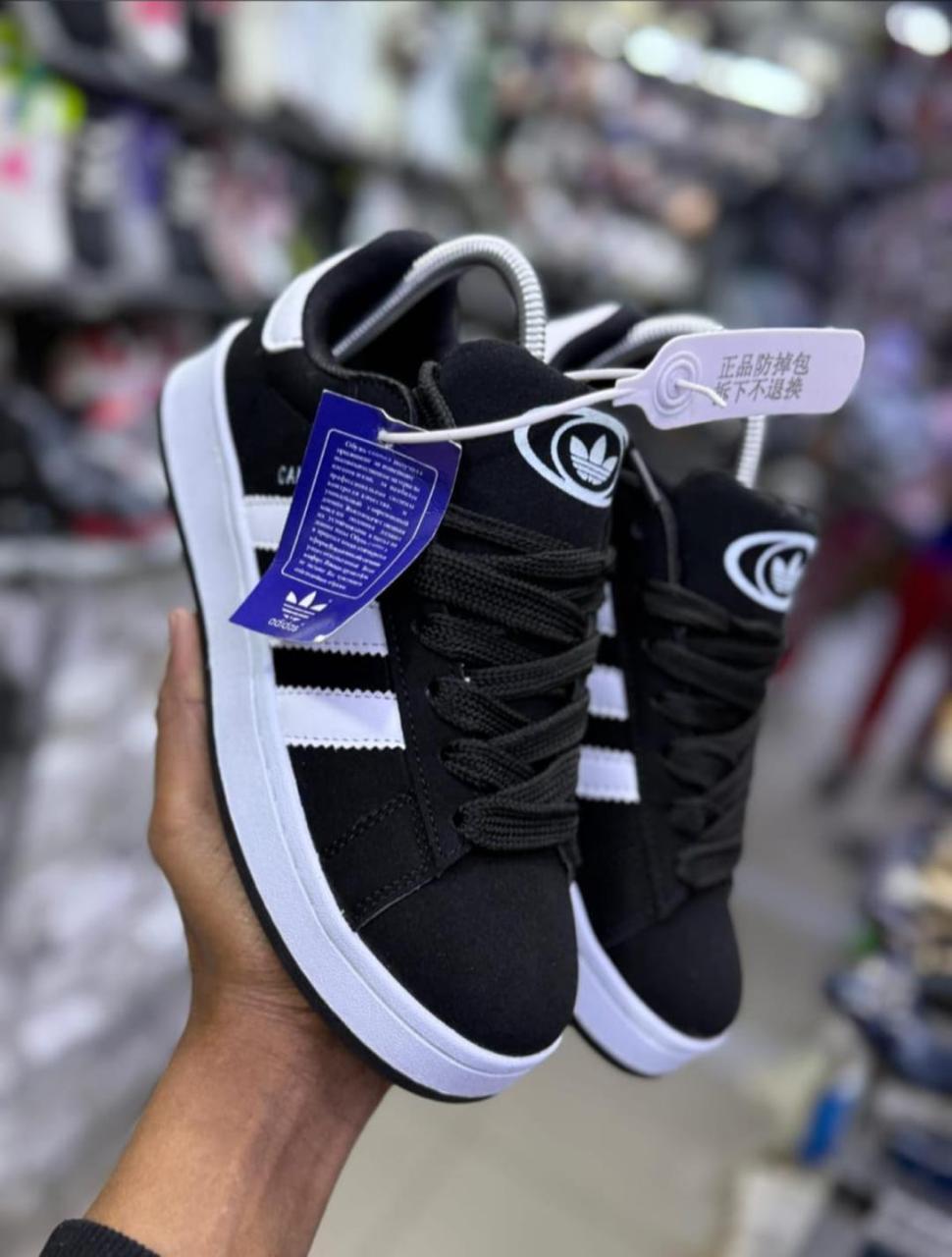 New Arrival: Campus Adidas Style Unisex Sneakers – Low Cut Casual Streetwear Shoes – Comfortable Daily Wear – Durable Rubber Sole
