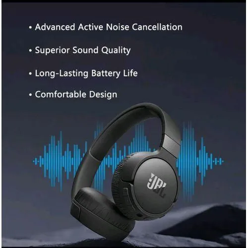 (Original 40 Hrs) JBL Tune 510BT Wireless Stereo Headphones Deep Bass Free Calls Foldable design Earphones Headset Noise Cancelling On Ear Headphones Ergonomic design head set sound clarity head phone