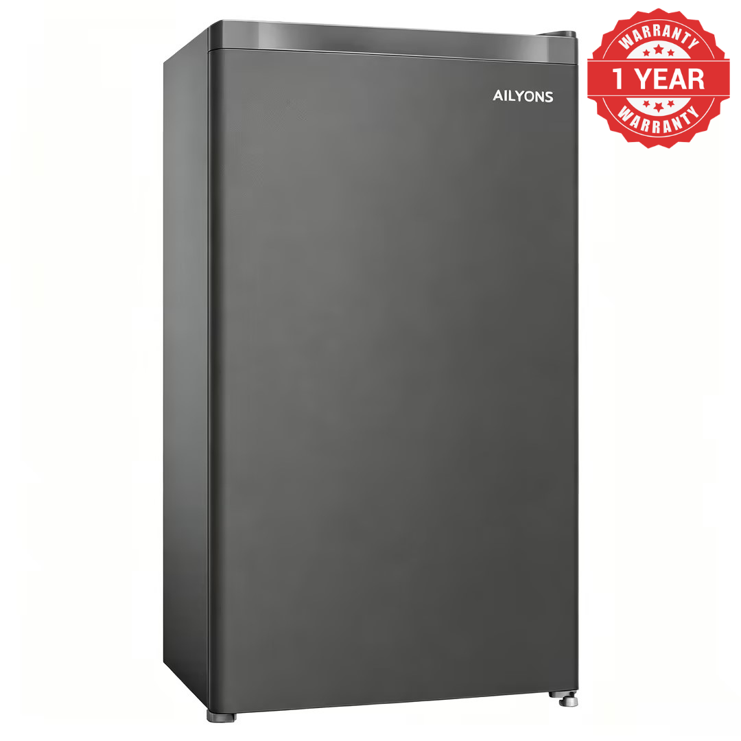 AILYONS AR-101S 92L Single Door Compact Energy-Saving Refrigerator – Fast Cooling Mini Fridge with Low Noise, Adjustable Storage for Home, Office & Small Spaces