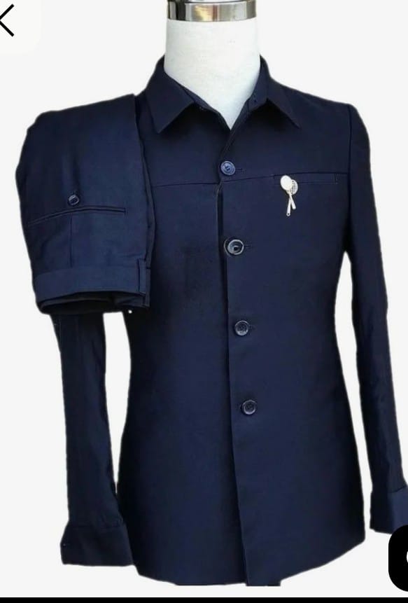 New Arrival Fashion 2Pc Men Kaunda Suit Ankara Outfit 100% Cotton Fashion African Shirt Youth Adult Man Shirt and Trouser