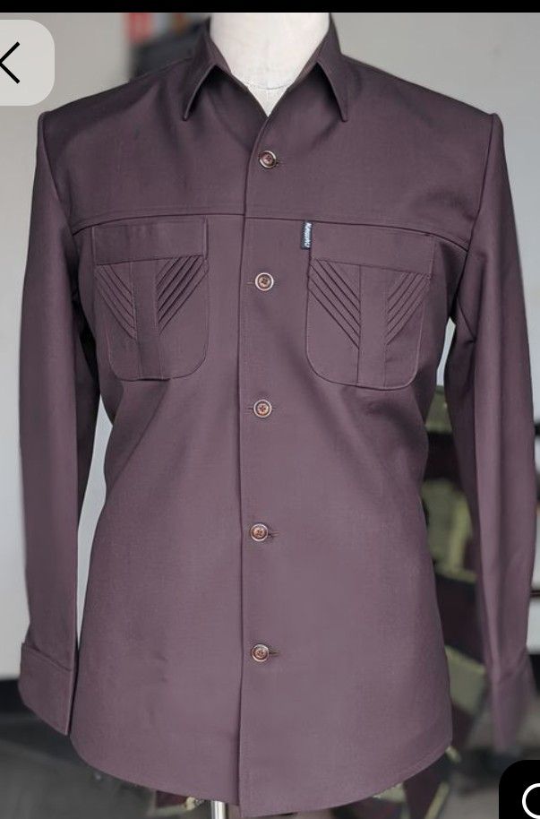 New Arrival Fashion 2Pc Men Kaunda Suit Ankara Outfit 100% Cotton Fashion African Shirt Youth Adult Man Shirt and Trouser