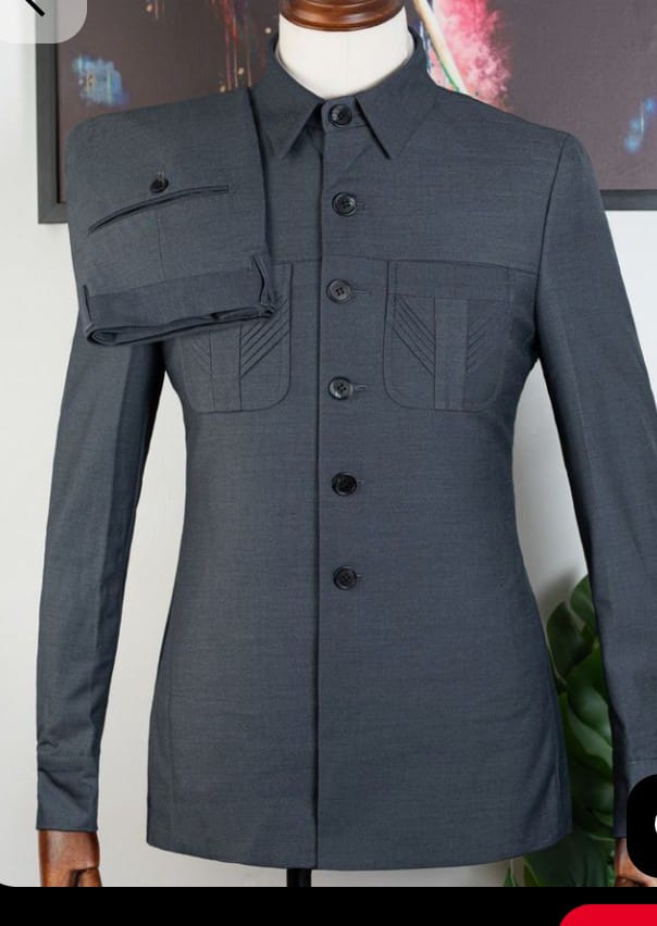 New Arrival Fashion 2Pc Men Kaunda Suit Ankara Outfit 100% Cotton Fashion African Shirt Youth Adult Man Shirt and Trouser