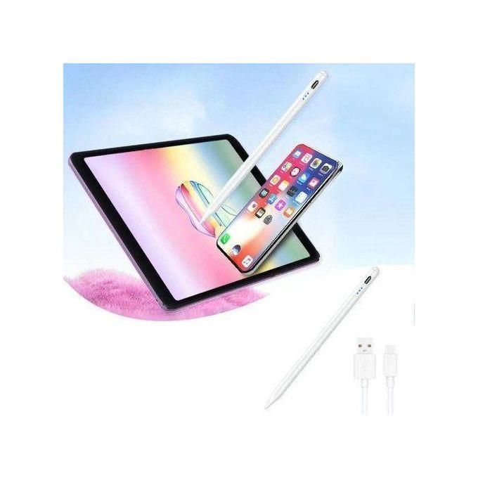 Stylus Pens for Touch Screens, Universal Fine Point iPad Pencil with Magnetic Adsorption Compatible with iPhone/iPad/Samsung/Android/Tablet & Other Touch Screens White