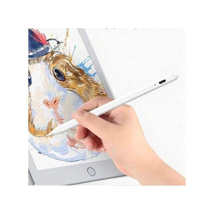 Stylus Pens for Touch Screens, Universal Fine Point iPad Pencil with Magnetic Adsorption Compatible with iPhone/iPad/Samsung/Android/Tablet & Other Touch Screens White
