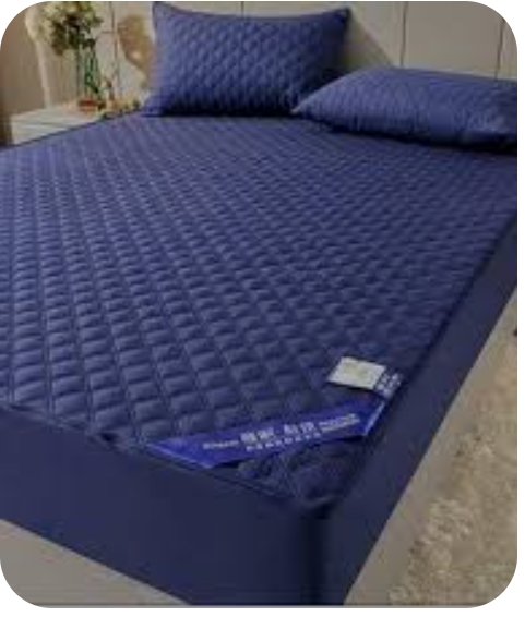 6*6 Mackintosh Waterproof Mattress Protector – Elastic Fitted Bed Cover with Smooth Wrinkle-Free Surface,  Durable & Hygienic Protection