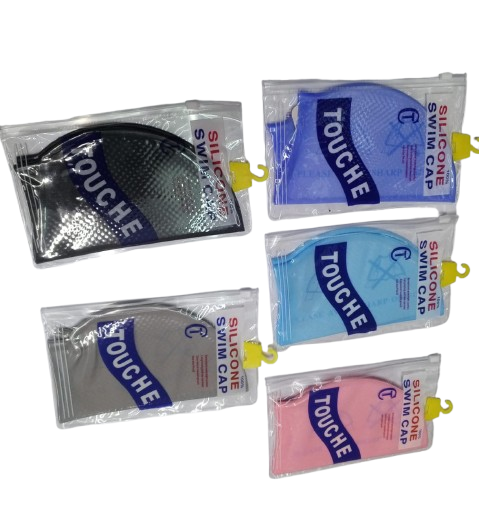 3 PCS SWIMMING CAPS| Silicone Swimming Cap – Elastic Waterproof Swim Cap for Kids & Adults, Elastic fit for comfortable wear, Protects hair from water and chlorine.