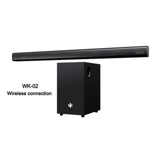 CLEARANCE OFFER WK WK-02 SOUNDBAR SYSTEM WIRELESS CONNECTION.