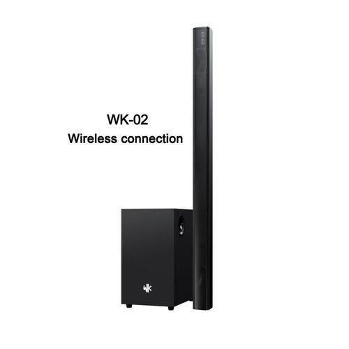 CLEARANCE OFFER WK WK-02 SOUNDBAR SYSTEM WIRELESS CONNECTION.