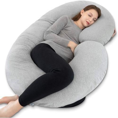 CLEARANCE OFFER C-Shaped Pregnancy Pillow - Full Body Support for Pregnant Women -