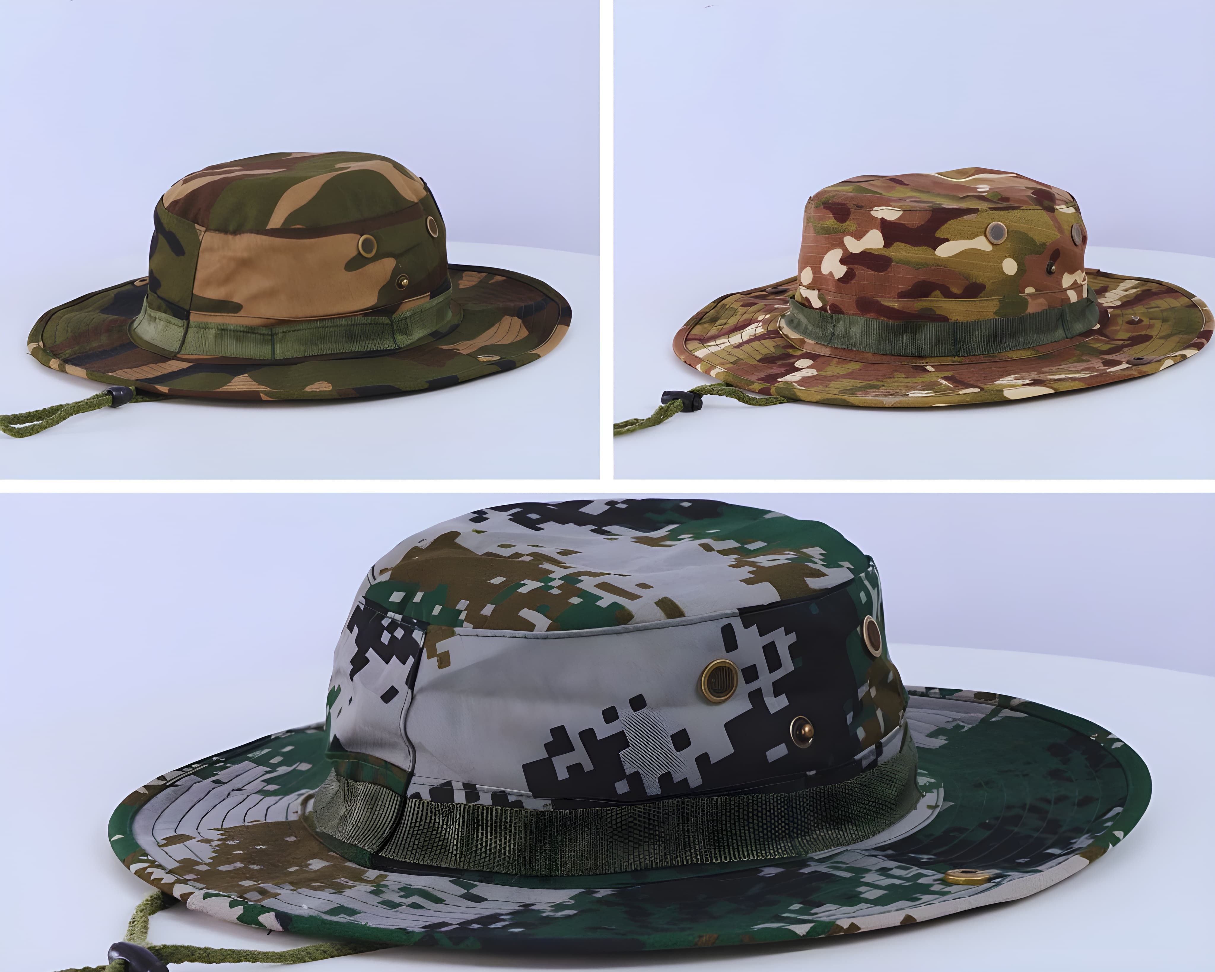 Coumflage Men’s Safari Hat – Wide Brim Sun Protection Cap | Outdoor Hiking, Fishing & Travel Hat (Breathable & Lightweight
