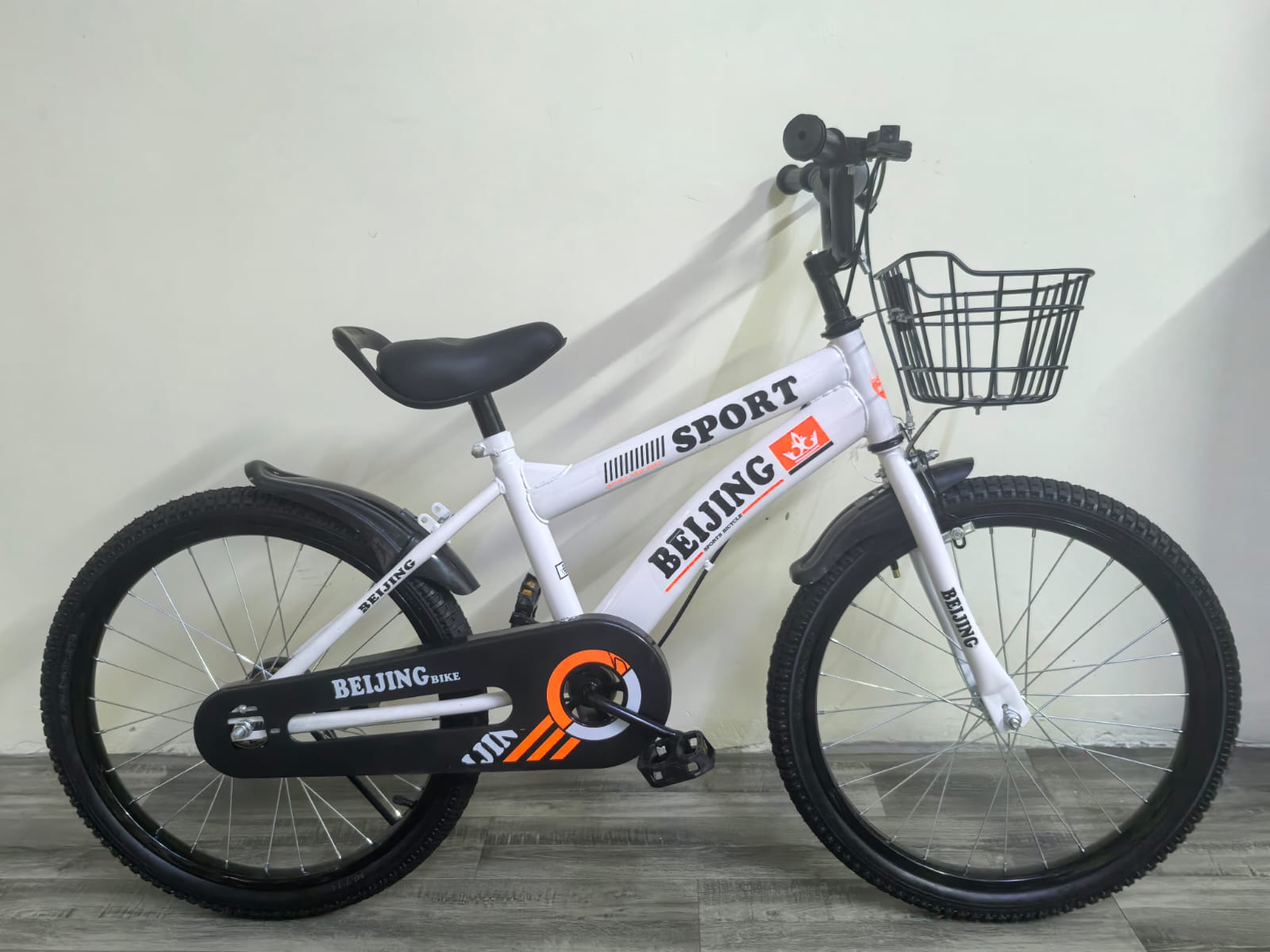 Kids Bicycle SIZE 20(8-14 years) with Front Basket – Lightweight Frame, Comfortable Seat