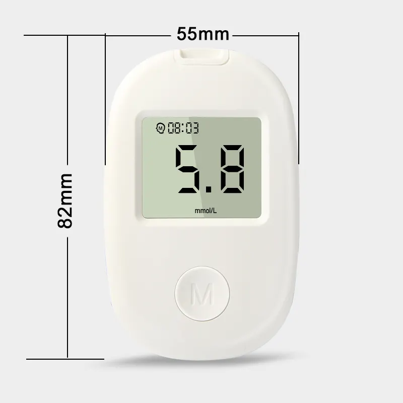 Blood Glucose Monitoring Kit –Glucometer+ 50 Test Strips + 50 Lancet & Lancing Device- Accurate for Instant Results Daily Diabetes Control, Fast Results Monitor