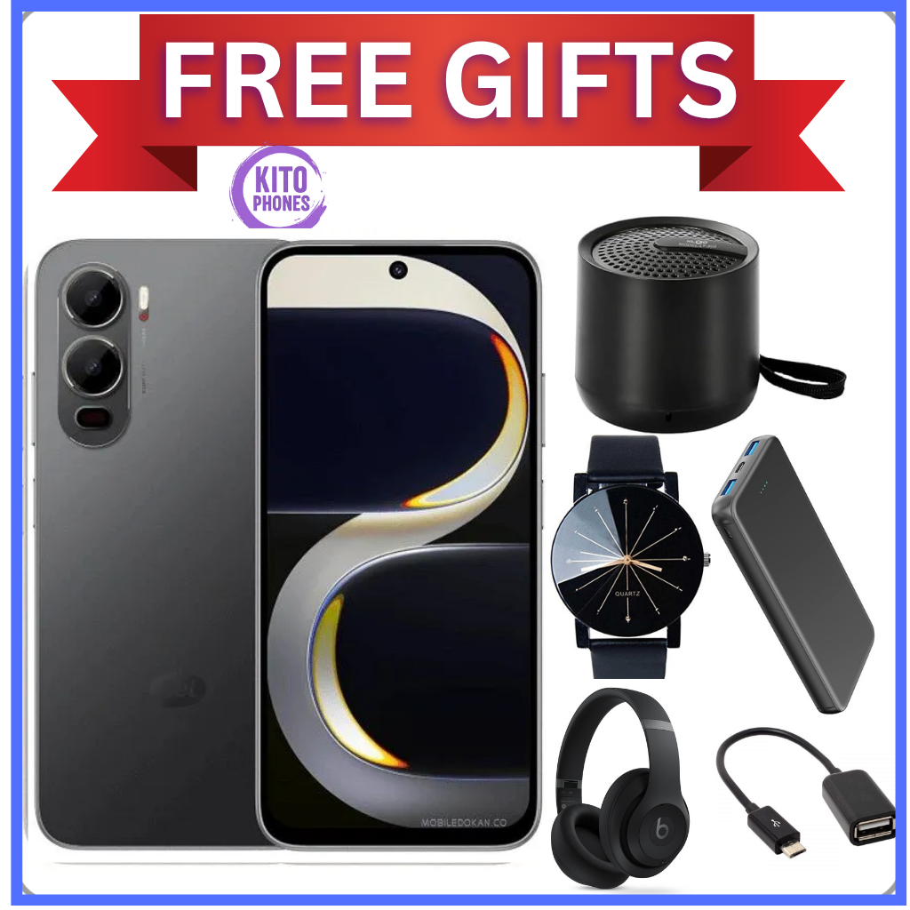 BRAND NEW itel CITY 200 128GB ROM+8GB(4+4GB) EXTENDED RAM 6.78" Dual SIM 4G Network 50MP Camera+ 8MP SELFIE 18W Charging 5200mAh Battery Android 15 Fingerprint Unlock Smart Phones +FREE